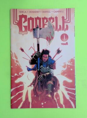Godfell #1b 2023 Vault Comics Variant Higjh Grade Comic Book L41-58