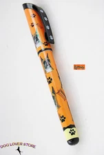 Boxer Dog Pen Replaceable Ballpoint Black Ink