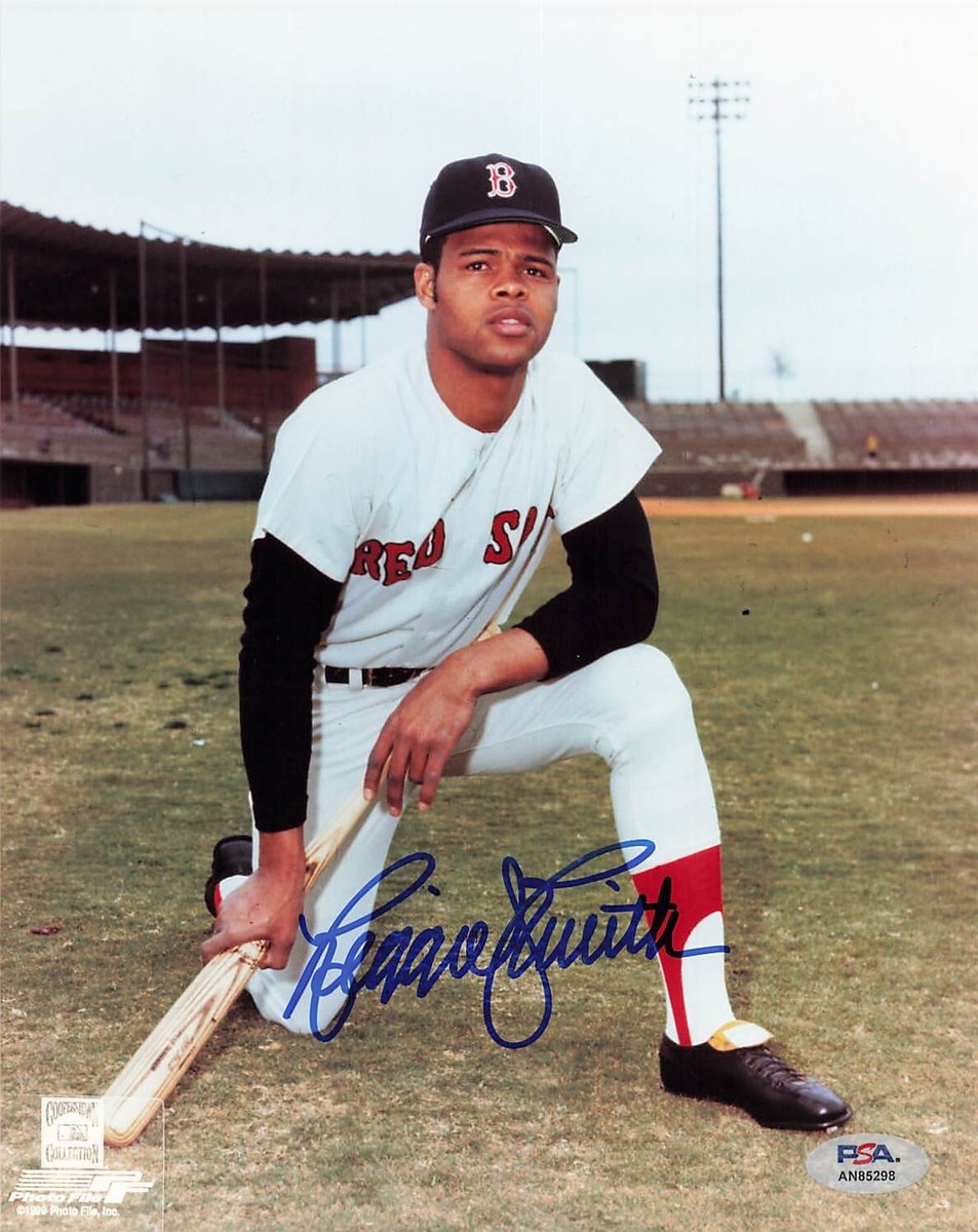 Reggie Smith Red Sox Signed 8x10 Photo Autograph PSA/DNA AN85298