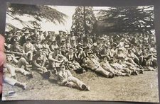 Vintage Postcard - Military Group Photo - Unposted