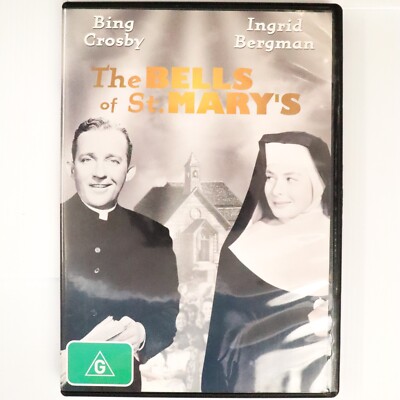 The Bell's Of St. Mary's (DVD, 1945) Bing Crosby, Ingrid Bergman - Drama Movie