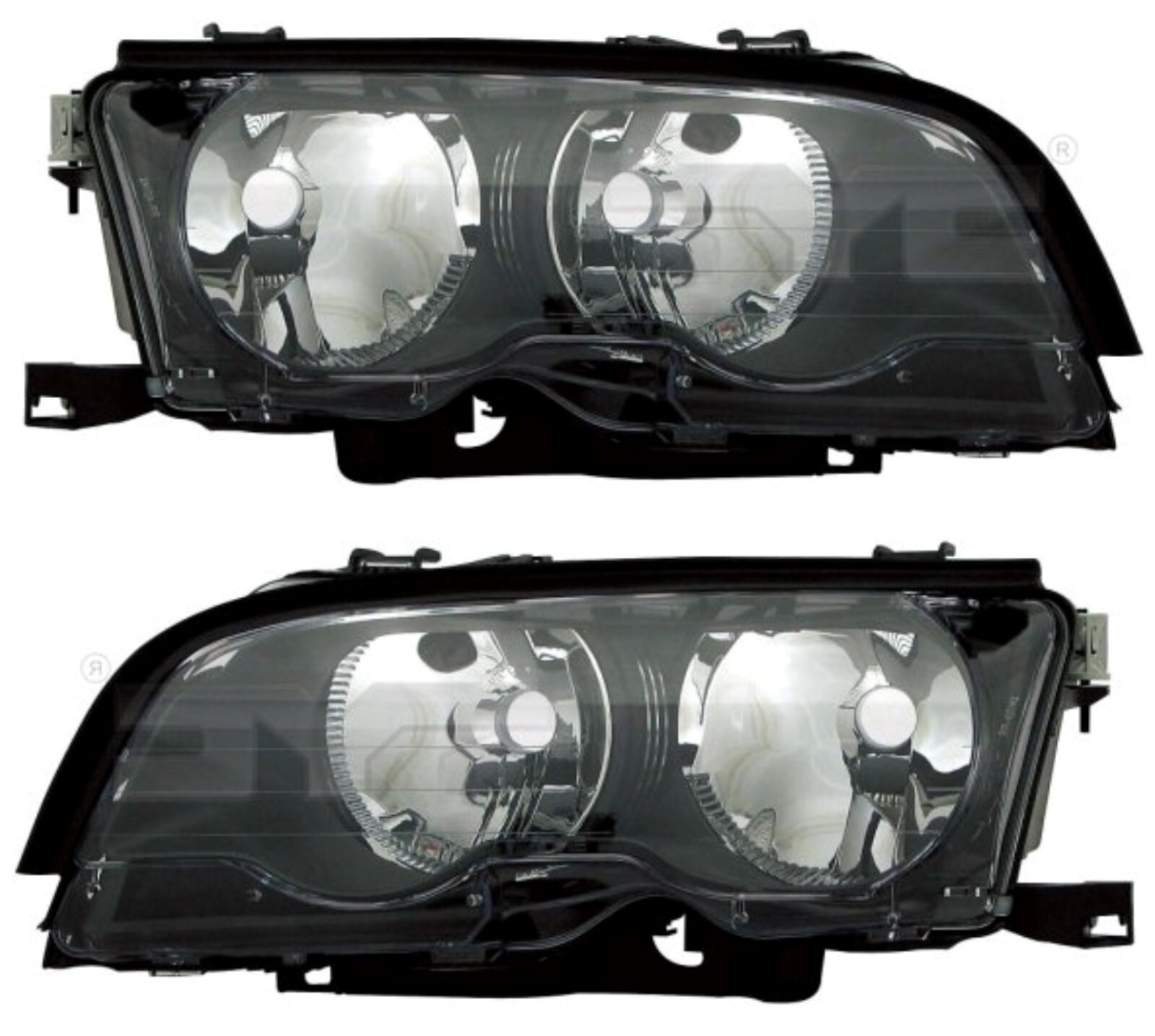 Phare electrique H7 H7 et moteur avant gauche droit pour BMW 3 E46 2001-2003