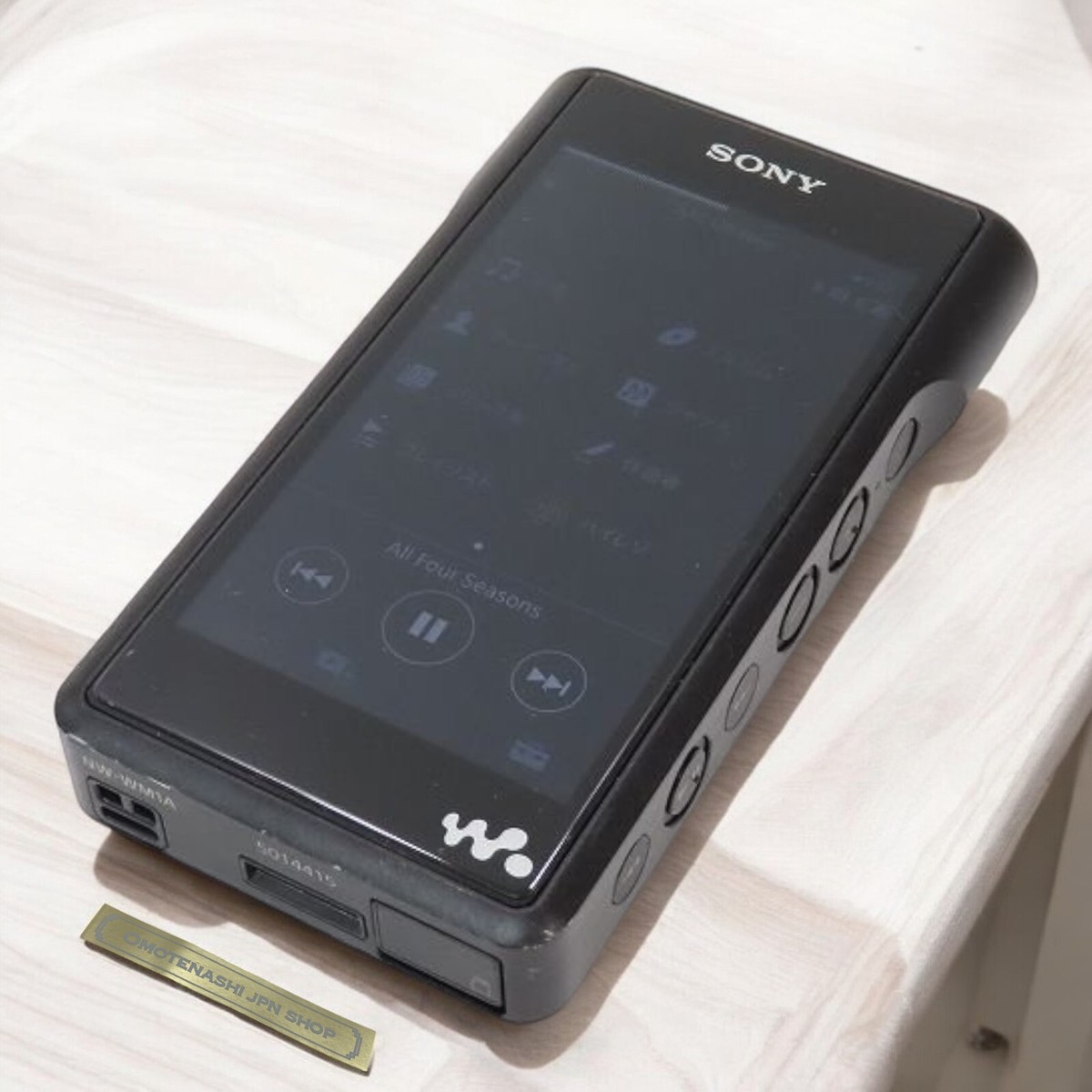 SONY WM1 Series Walkman NW-WM1A Black Digital Audio Player Used | eBay