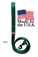 Dog Leash Lead Long Obedience Recall Training Tracker GREEN MADE IN THE USA