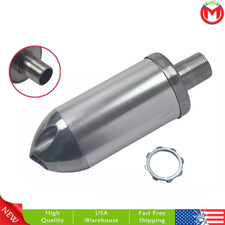 3/4" Threaded Aluminium Exhaust Muffler For 212cc GX200 196cc Go kart Mini Bike