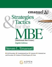 Bar Review Ser.: Strategies and Tactics® for the Mbe® : Multistate Bar Exam...
