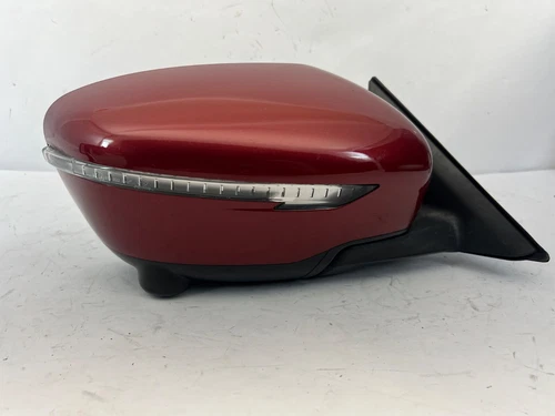 2014-16 Nissan Rogue Passenger Right Mirror power camera turn signal Cayenne Red