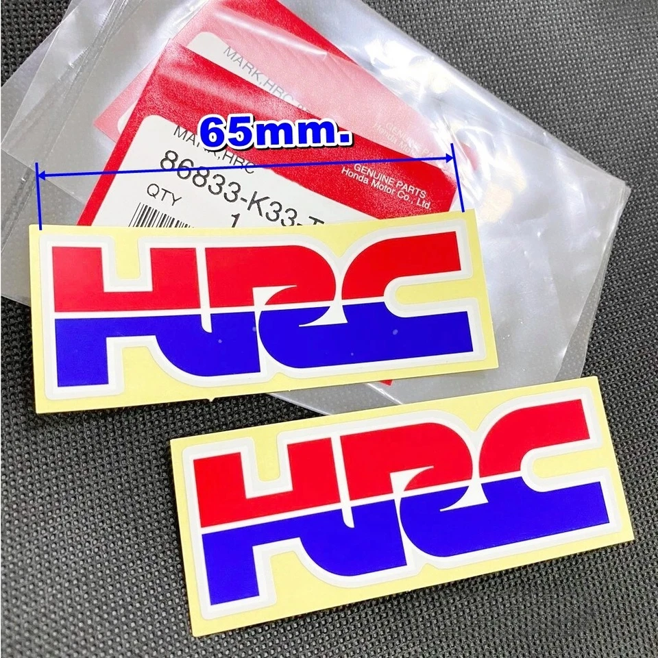 S18 HRC T1 Racing Stickers Decals Mark For Honda Motorcycle CRF 250 Genuine X2 Foto 4 de 4