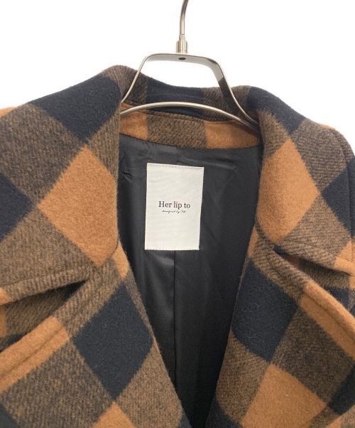 HER LIP TO Brown Wool Blend Long Coat Women's Size M | eBay HER LIP TO Brown Wool Blend Long Coat Women's Size M | eBay