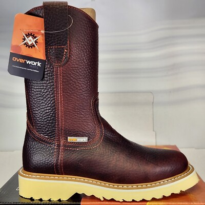 Size Overwork Pull-On Leather 10