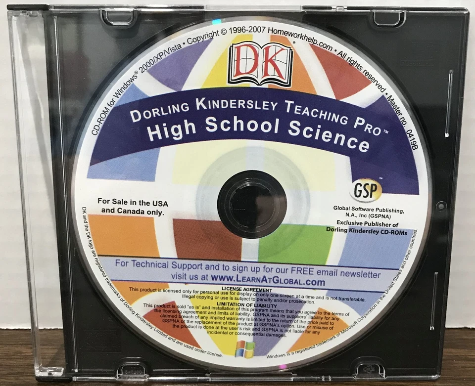 ✨~{DK Teaching Pro CDs for Windows Four Disc Set See Pictures}~✨ - Image 3 of 4