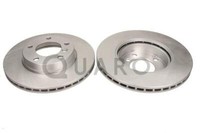 2X Quaro QD5414 Bremsscheiben Vorne FüR BMW (Brilliance) DE LA Chapelle Neu