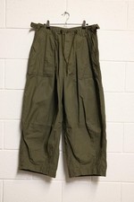 NEEDLES HD Fatigue Olive Green Pants Size S