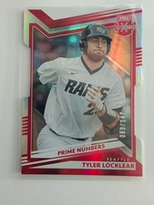 2022 Panini Elite Extra Edition #58 Tyler Locklear Prime Numbers B Die Cut #/147