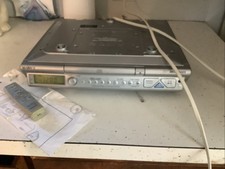 Sony Under Cabinet Counter Mega Bass Radio AM/FM CD Player Clock ICF-CD543RM