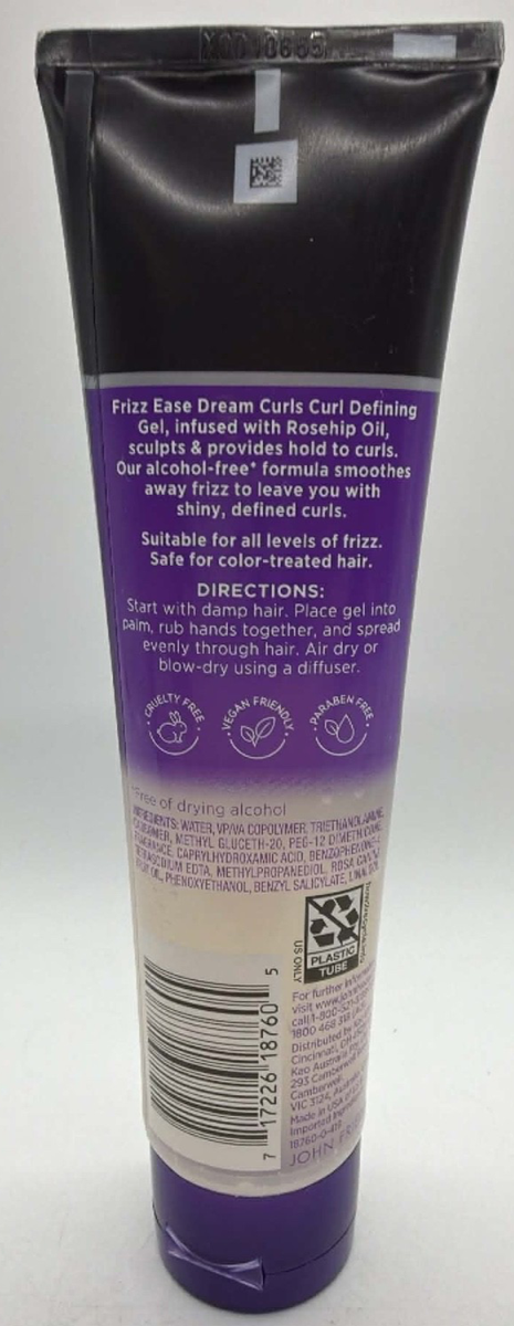 John Frieda Frizz-Ease Clearly Defined Gel 5 oz for sale online | eBay
