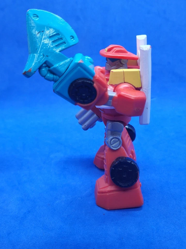 Transformers Rescue Bots Heatwave Fire-Bot Mini Figure Playskool Heroes 2012 - Image 3 of 4