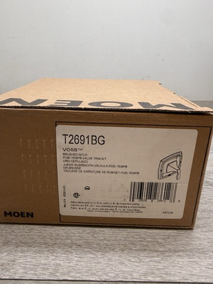 #ad #ad Moen T2691BG Voss Single Handle Posi Temp Pressure Balanced Valve Brushed Gold $109.99