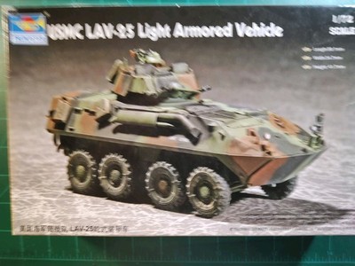 MIB Trumpeter 1/72 USMC LAV-25 Light Armored Vehicle