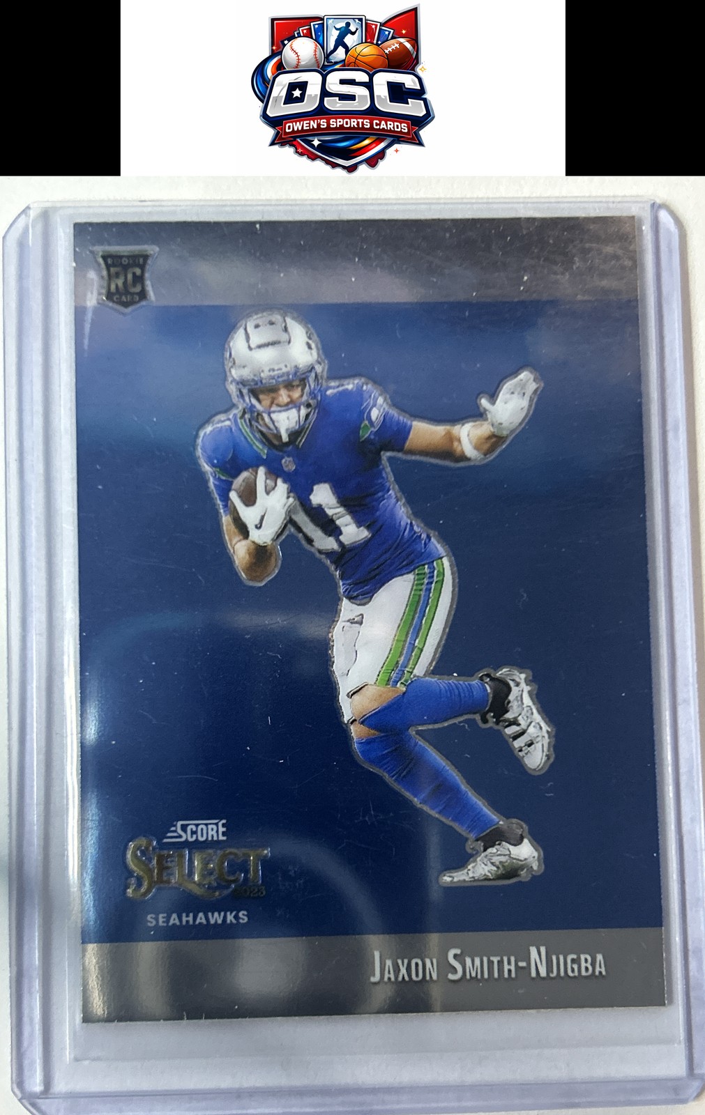 2023 Panini Select #STW-JSN Jaxon Smith-Njigba Score Select Throwback