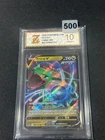 Pokemon Chinese TCG Card Sword & Shield Rayquaza V CS4bC 097/132 RR Grade 10