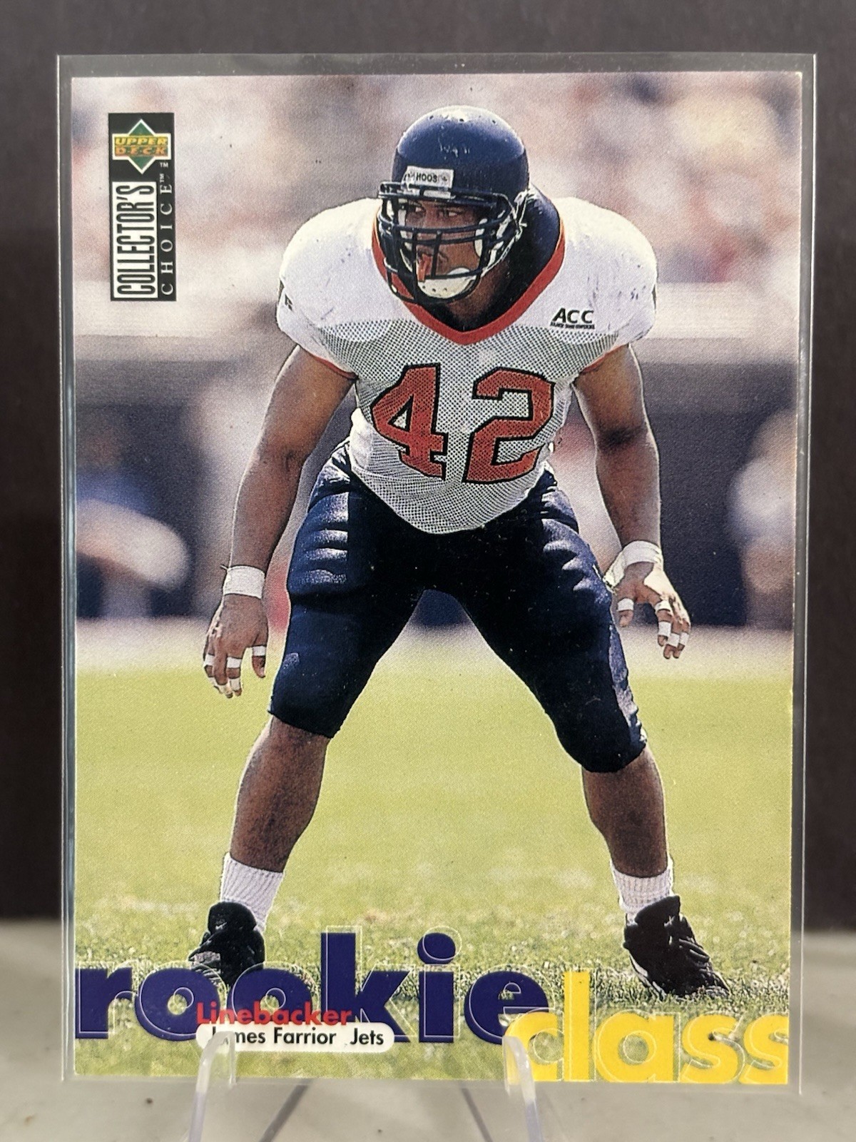 1997 Upper Deck Collector's Choice - Rookie Class James Farrior #8 (RC)