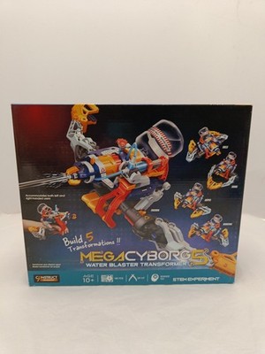 Mega Cyborg 5 Wasserblaster Transformer Kinder Spaß Outdoor Wasserblaster 