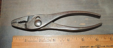 6-1/2" VTG J.P. DANIELSON HARLEY DAVIDSON TOOL KIT THIN NOSE PLIERS WWII ERA