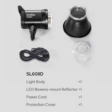 Godox SL60IID Portable Studio LED Video Light 70W Photography Fill Light 56 LZFD
