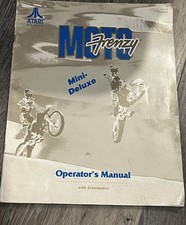 Moto Frenzy Arcade Video Game Operation/Servi...