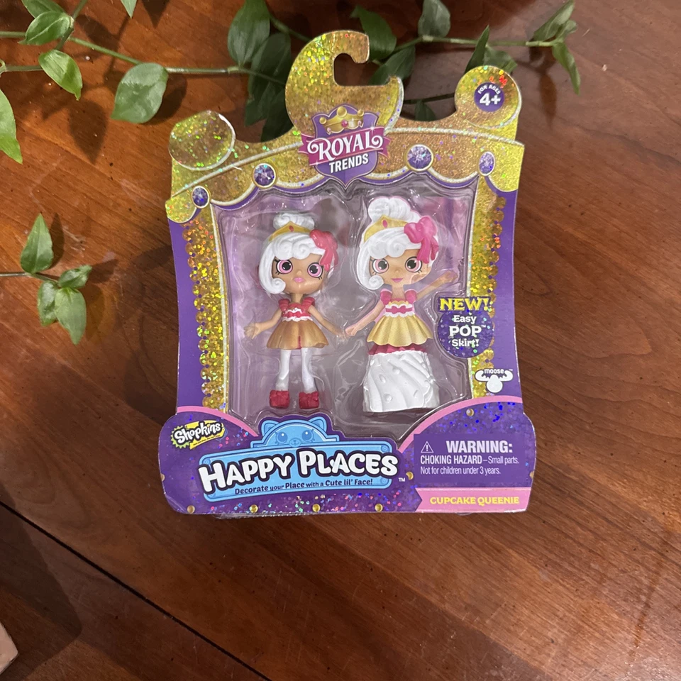 Acessório Pop Shopkins Happy Places Cupcake Queenie Royal Trends / Novo na embalagem  - Imagem 3 de 4