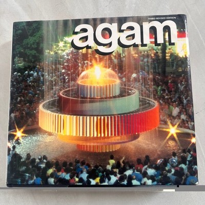Agam by Frank Popper (Hardcover 1990 Abrams Third Revised Edition)