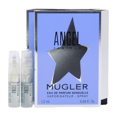 THIERRY MUGLER ANGEL FANTASM EDP 1.2ml .04fl oz x 2 PERFUME SPRAY SAMPLES