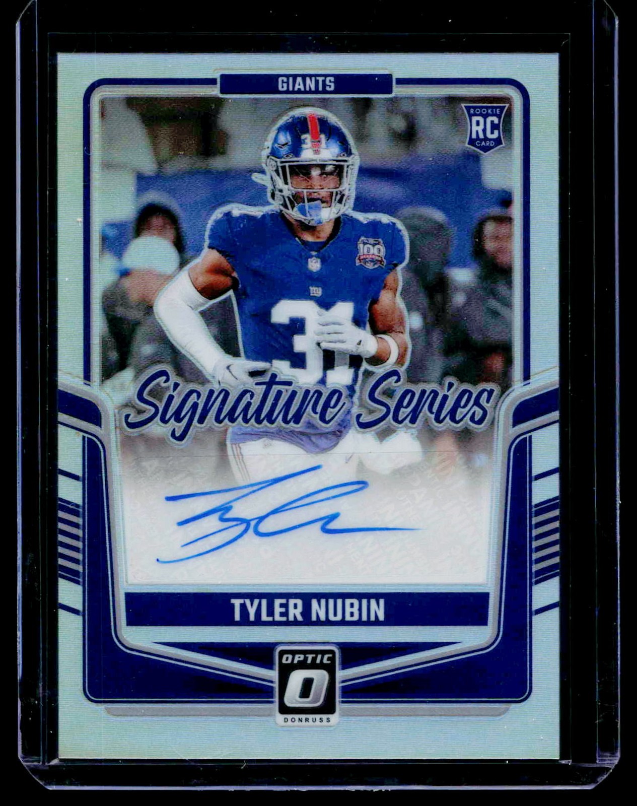 Tyler Nubin Panini Donruss Optic Signature Series #SSHTNN Holo