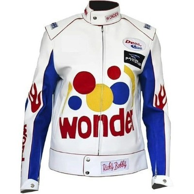 Wonder Women Night Taladega Bobby Faux Leather Jacket