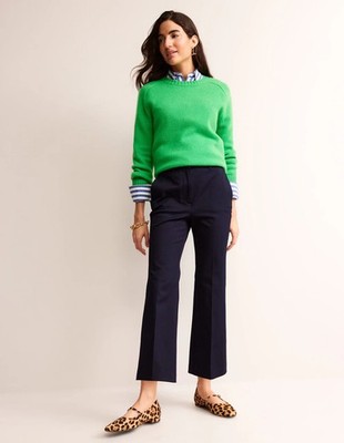 Boden - Chelsea Bi-stretch Crop Pants - Damen Hose Taschen NEU UK 16 EU 44