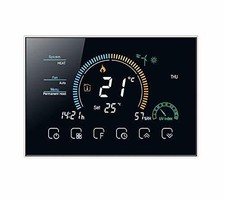 T-storm Smart Wi-Fi Hot/Cold Thermostat for 2/4 Pipes with LCD Color Display