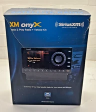 NEW Sirius XM Onyx Satellite Radio Receiver w/Vehicle Kit XDNX1V1 OPEN BOX!