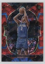 2022-23 Panini Select Concourse Red Cracked Ice Prizm Caleb Houstan #68 uk2