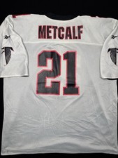 Vintage 90's Atlanta Falcons Eric Metcalf #21 Football-NFL Reebok Jersey Size 54