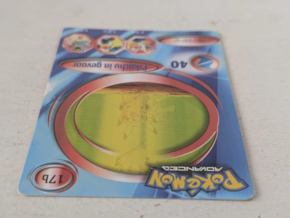 Fox Pokémon Card Pokemon Advanced 17B Pikachu 3D Dutch Exclusive Please Read - Bild 4 von 4