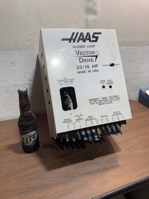 Haas Closed Loop Vector Drive 20/15 HP 230VAC 3-Phase USA INV=33281