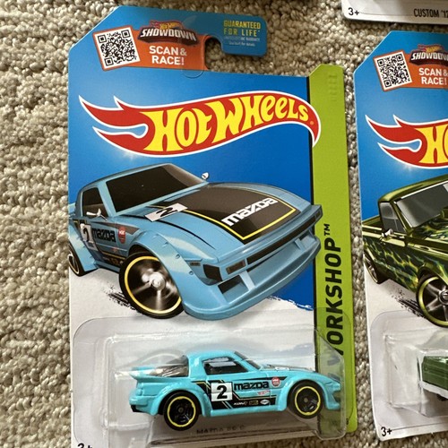 Camión Chevy C10 exclusivo Hot Wheels KMART 2015, Mustang Mazda RX7, S2000 - Imagen 3 de 11