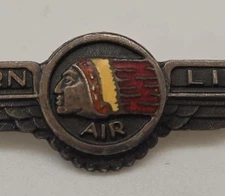 Scarce Early 1940's Western Air Lines (WAL) Stewardess Wing 2nd Issue, Type I 