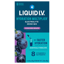 Liquid I.V. Concord Grape Hydration Multiplier Powdered Electrolyte Drink Mix