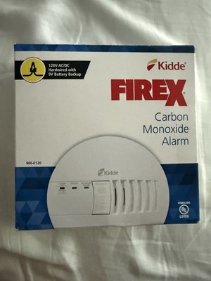 Kidde Firex 900-0120 Carbon Monoxide Detector 120V Hardwired White