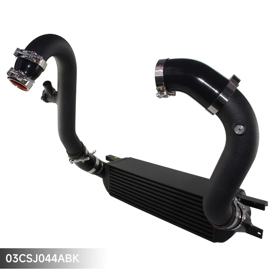 Performance Intercooler Kit for 2015-2022 Ford Mustang Ecoboost 2.3L Black - Image 2 of 4