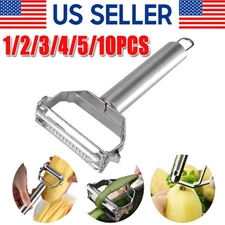 Stainless Steel Potato Peeler Vegetable Grater Fruit Slicer Carrot Cutter Tools