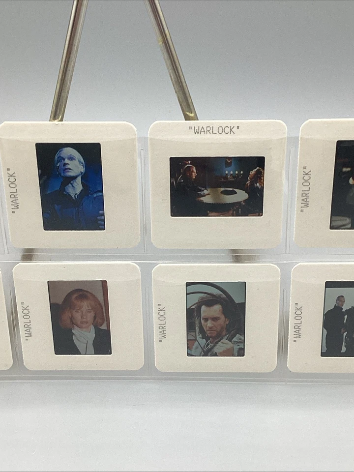 (8) Lote de células de foto de filme Warlock 1989 original *RARO* - Imagem 3 de 4