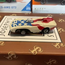 Vintage Aurora  Screechers 76 Corvette Funny Car Slot Car